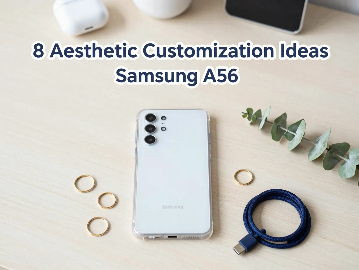 8 aesthetic customization ideas samsung a56