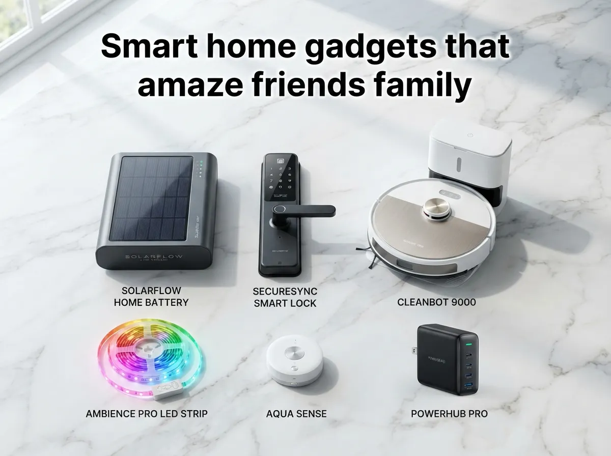 Smart home gadgets that amaze friends family