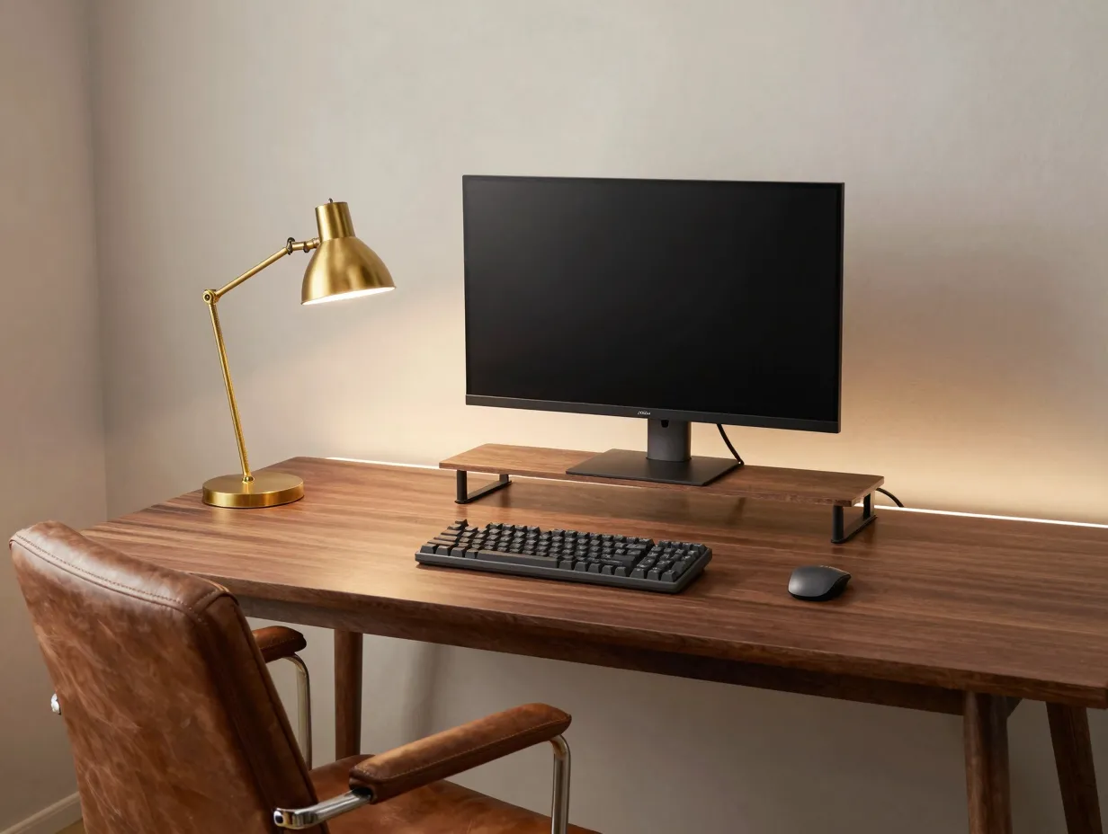 Quiet luxury executive battlestation