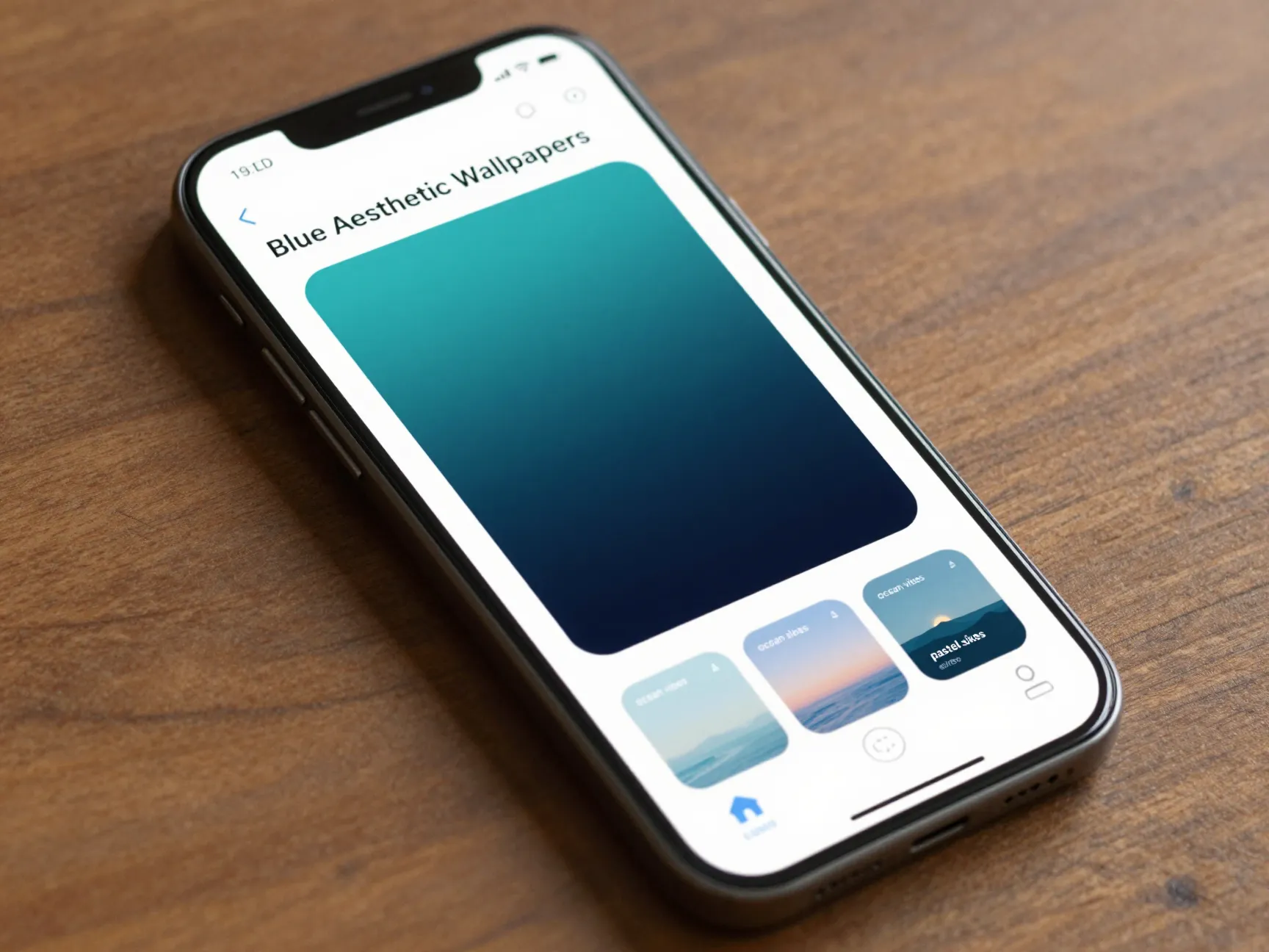 Blue aesthetic wallpapers app app store