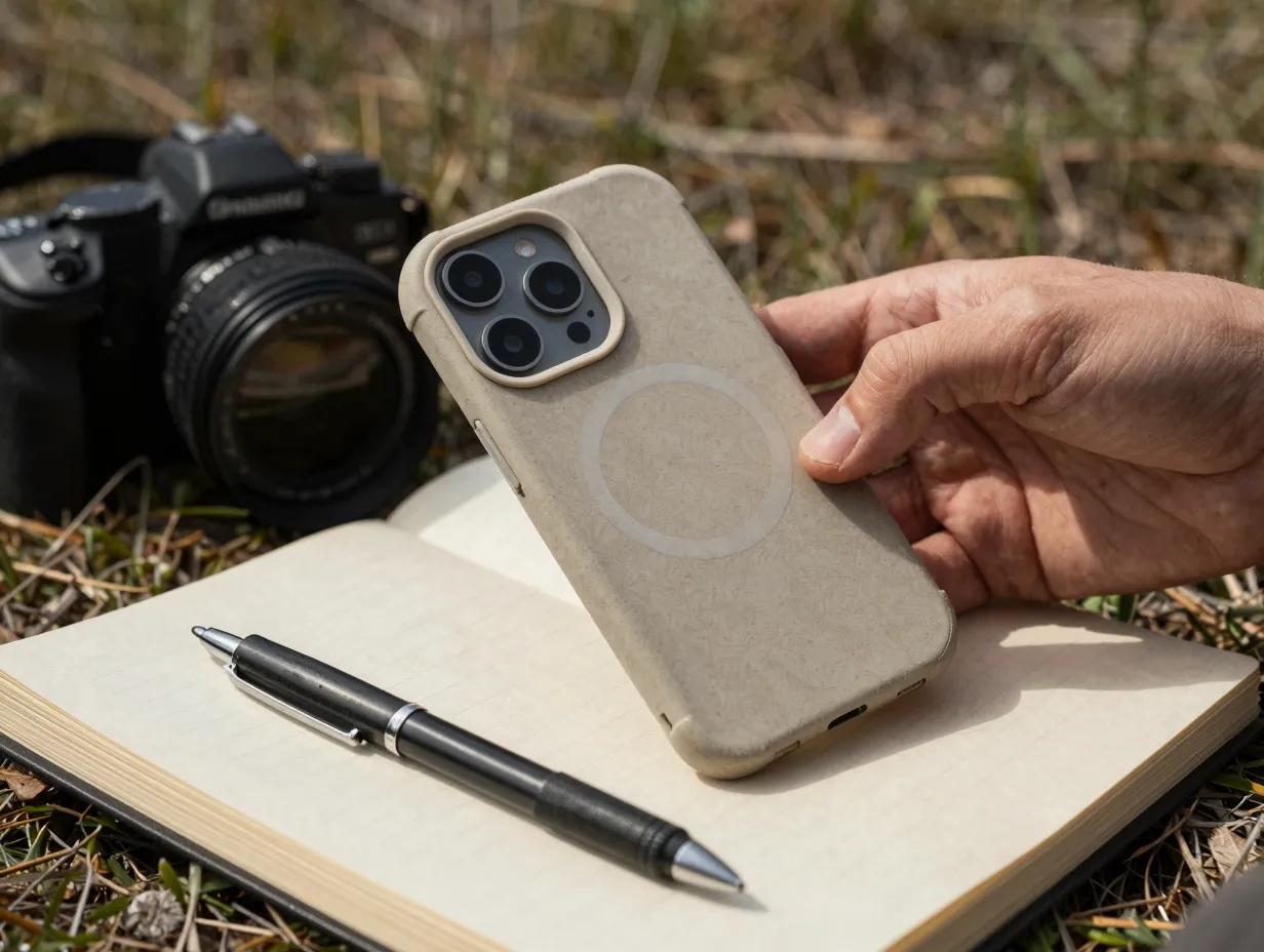 Sustainable bio couture cases for the eco conscious documentary photographer
