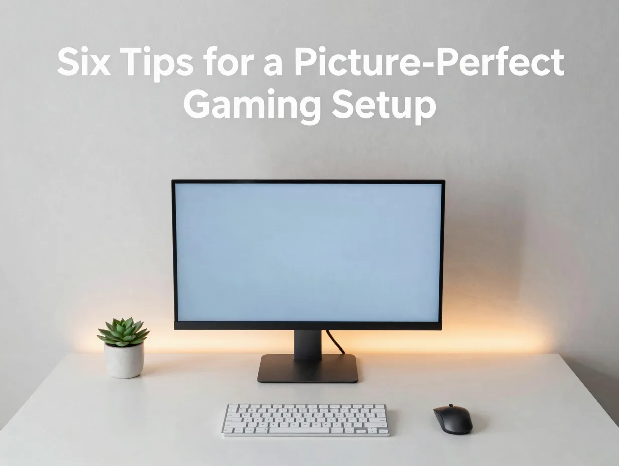 Six tips for a picture perfect gaming setup