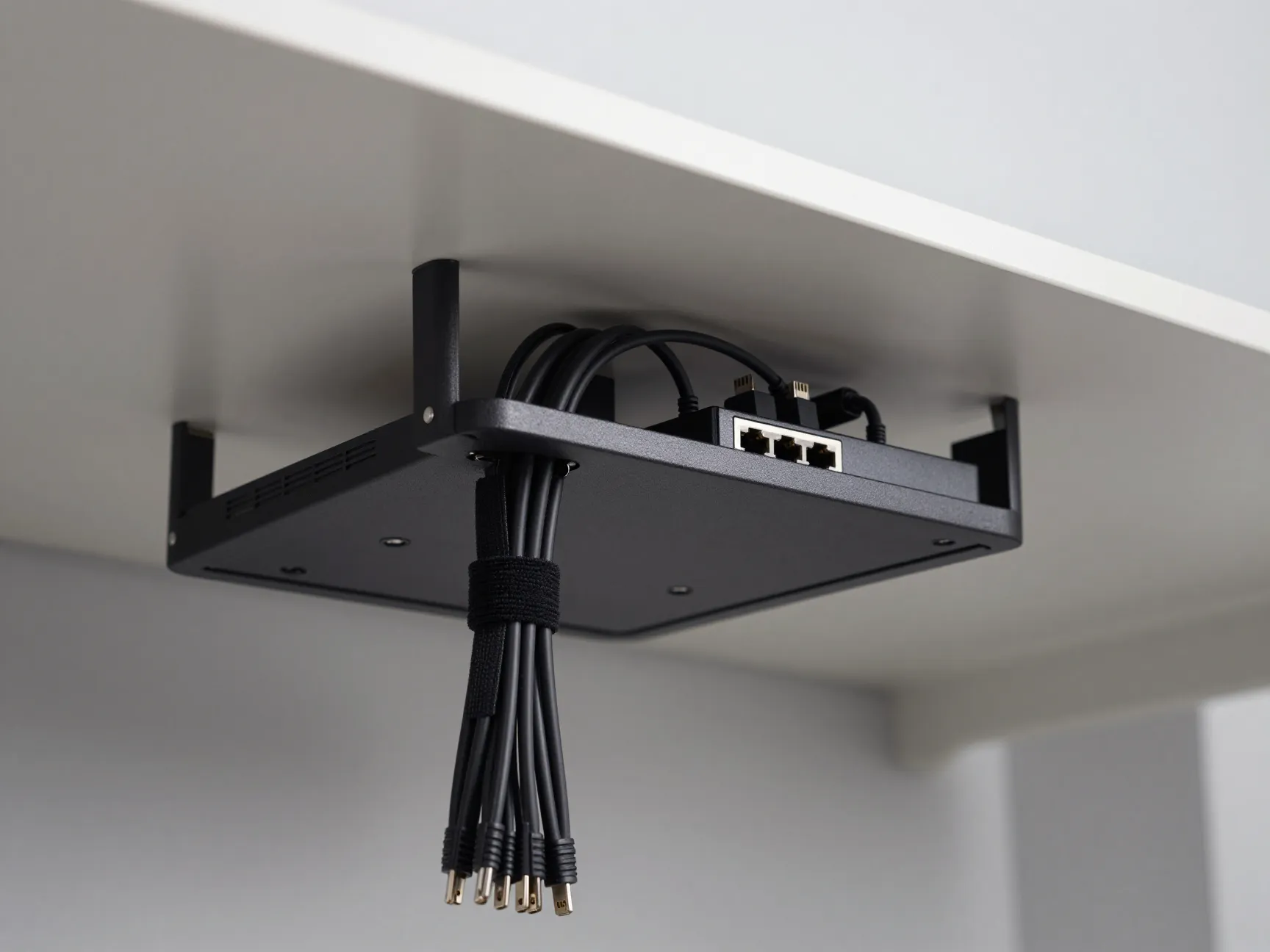 2 eliminate visible cables with smart routing