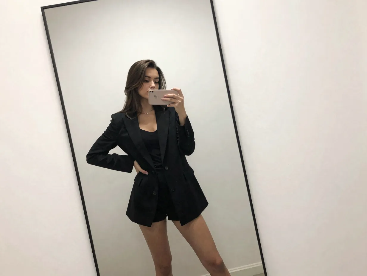 Mirror selfie