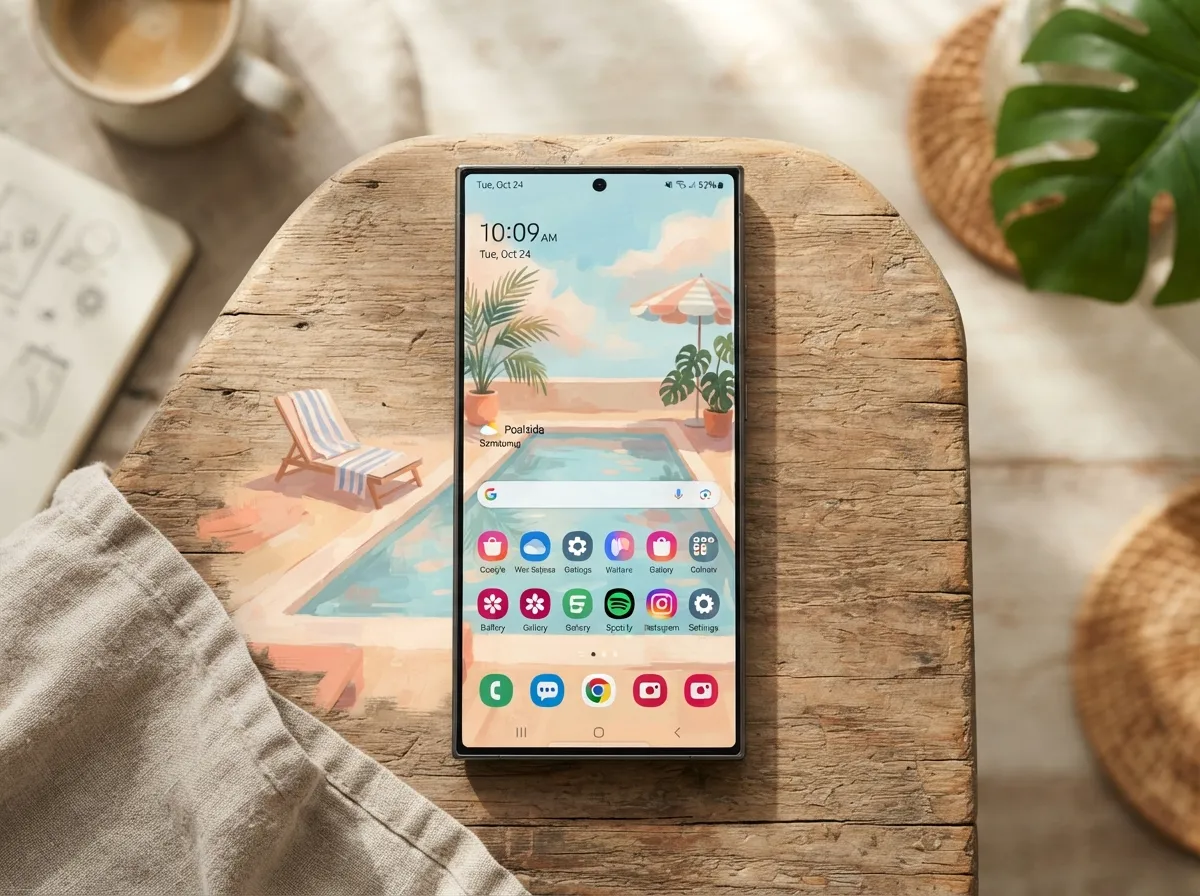 One ui illustration wallpapers