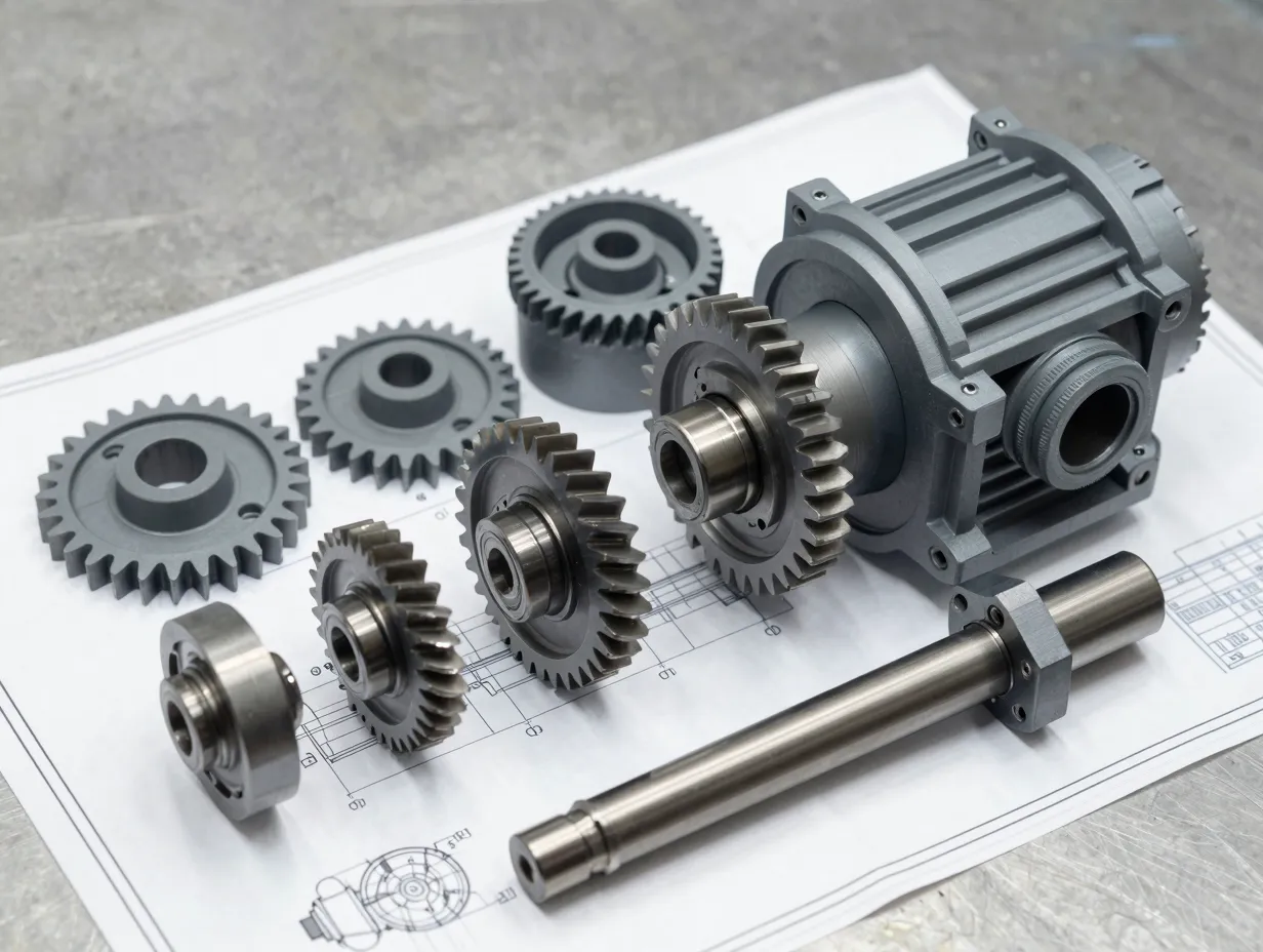 5 mechanical assembly or gearbox
