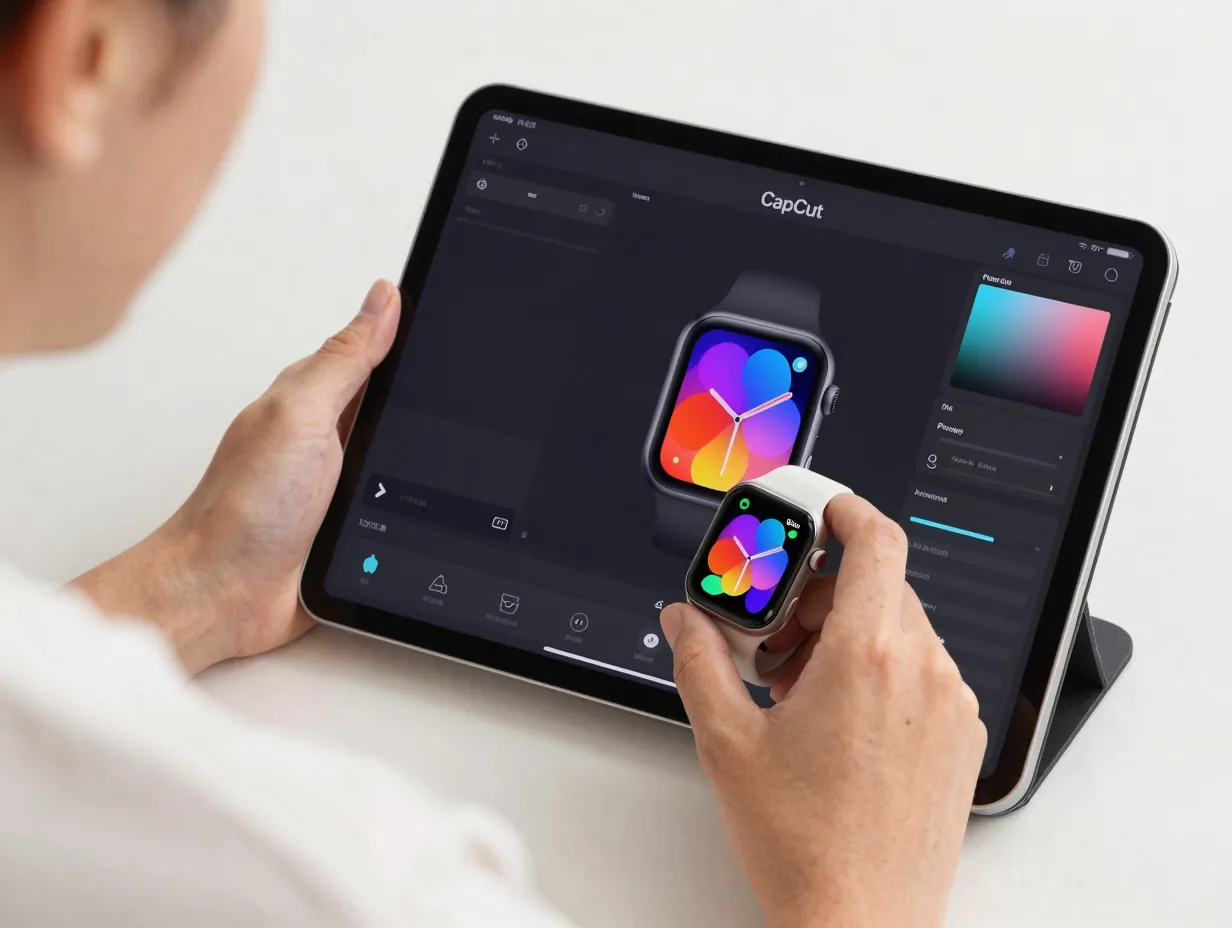 Capcut smart watch wallpaper 4k templates