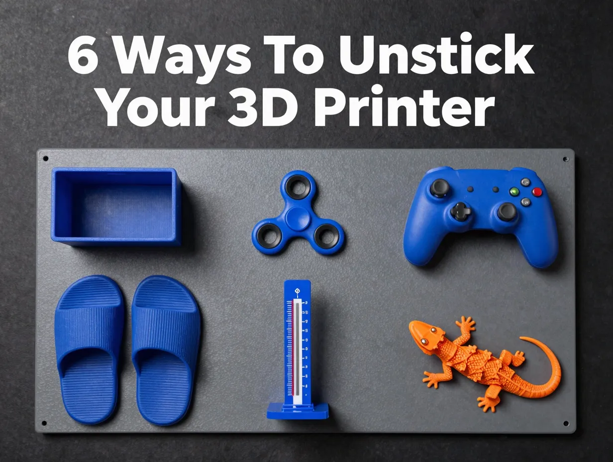 6 ways to unstick your 3d printer
