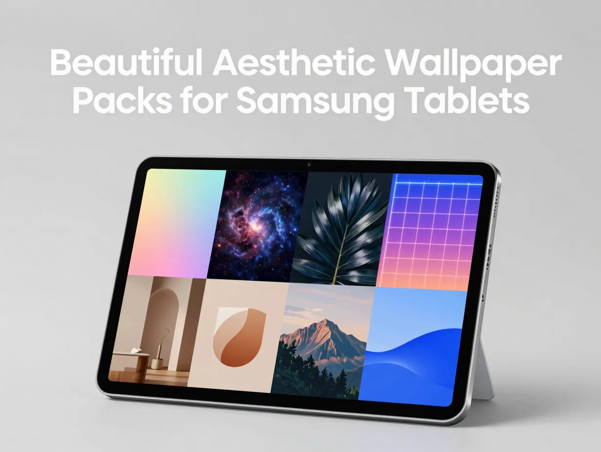 Beautiful aesthetic wallpaper packs for samsung tablets