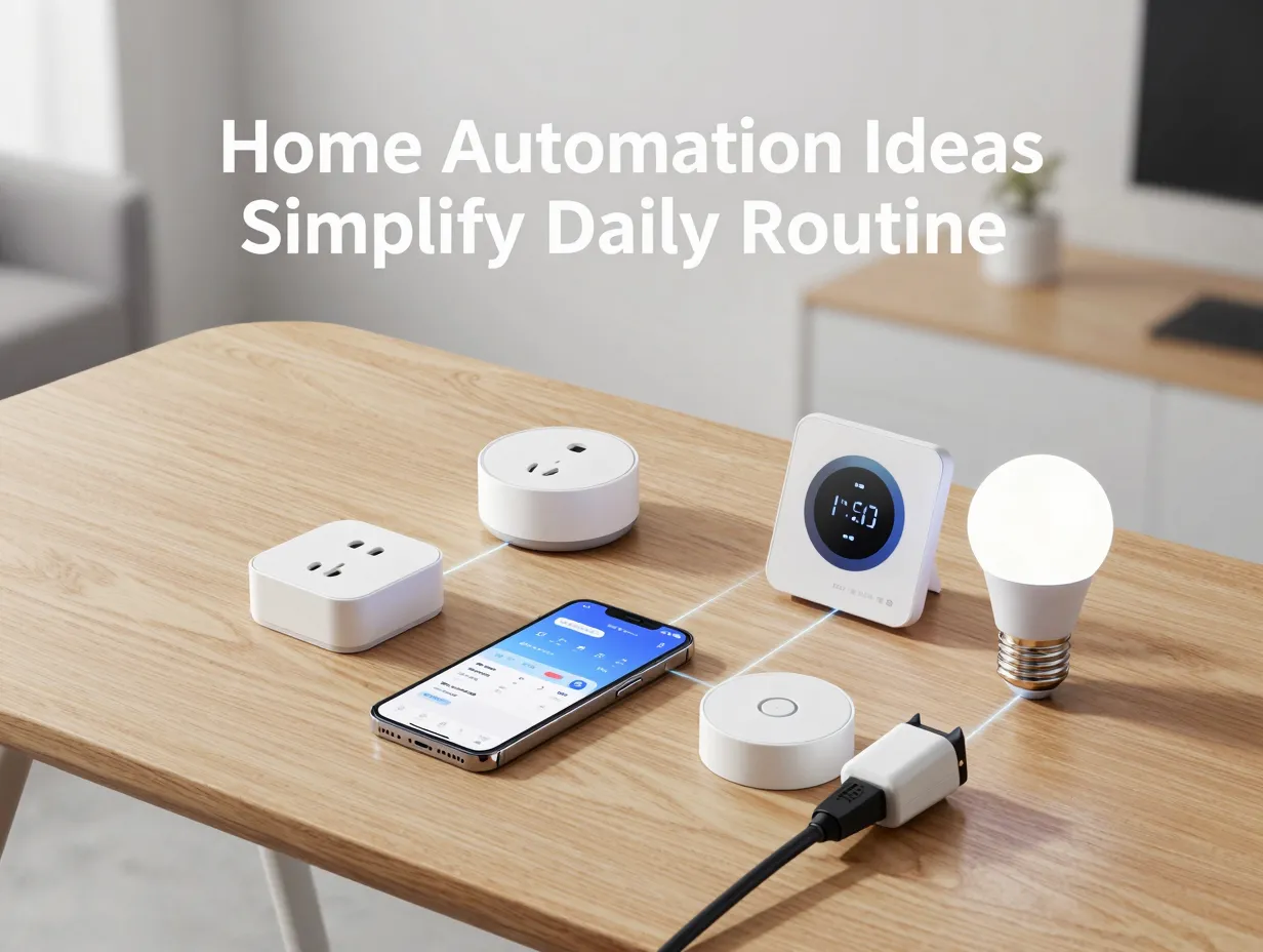 Home automation ideas simplify daily routine