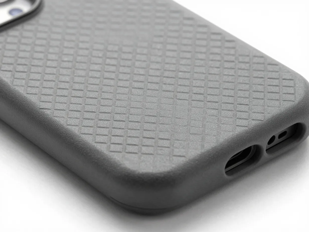 Grip textured cases tuned to the 8725 mm body