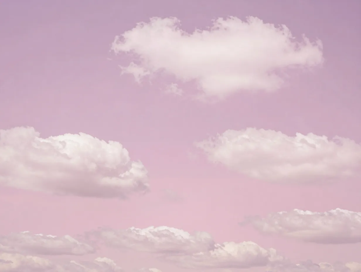 Pastel cloud sky