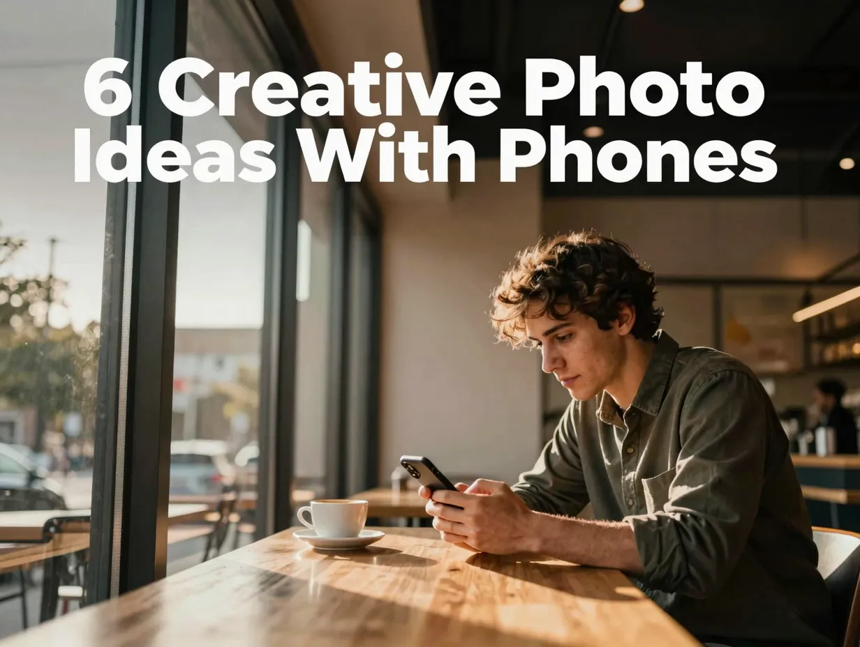 6 creative photo ideas with phones