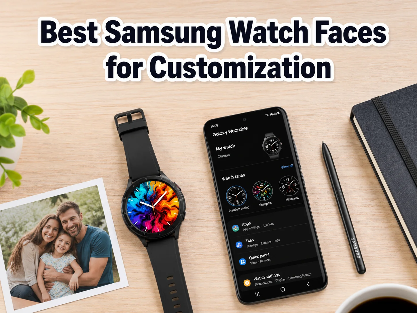 Best samsung watch faces for customization