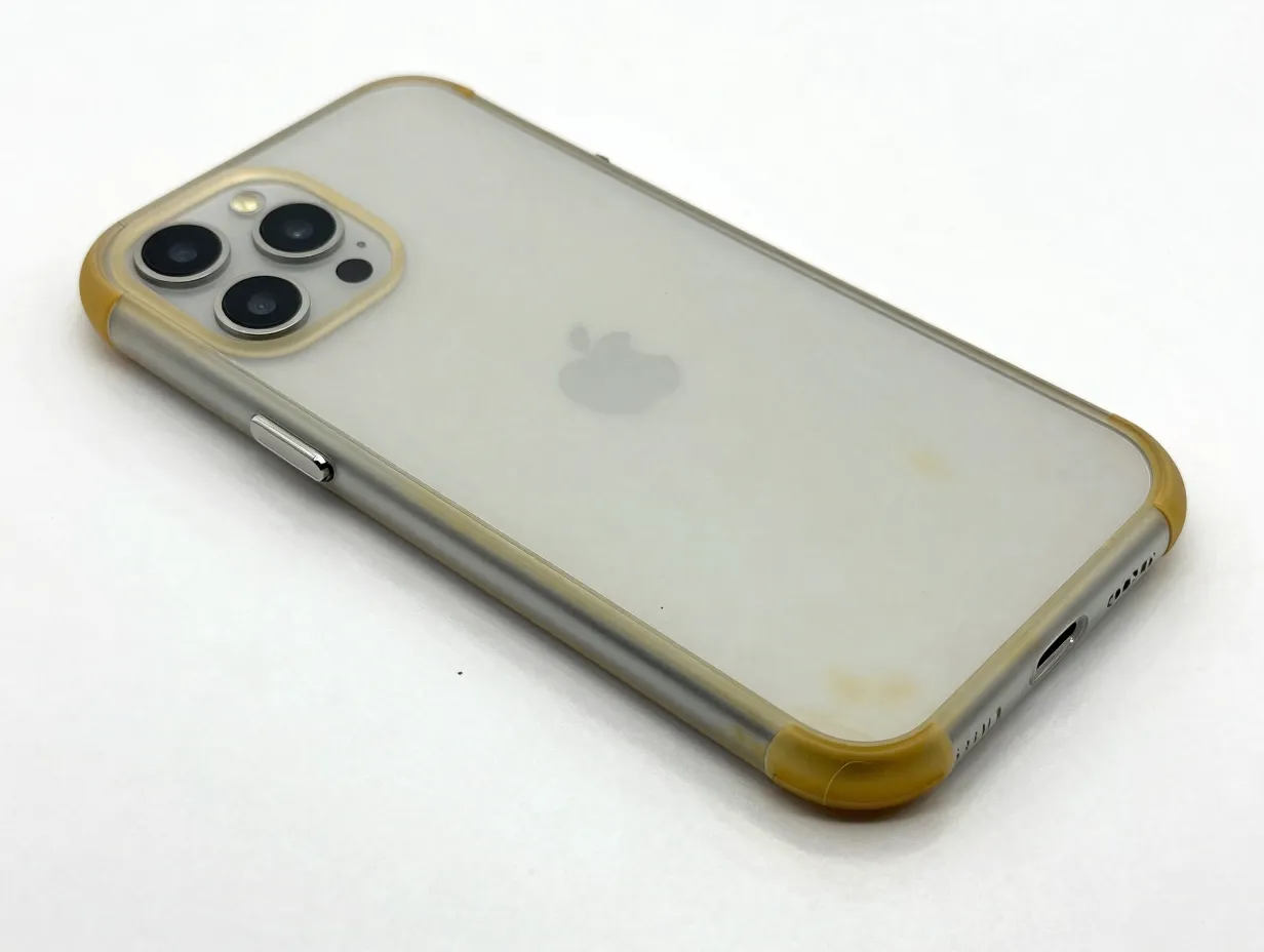 Apple clear case