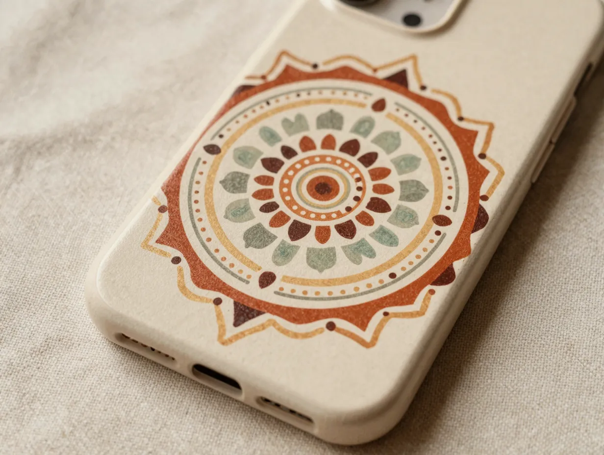 Bohemian mandala and earth tone designs