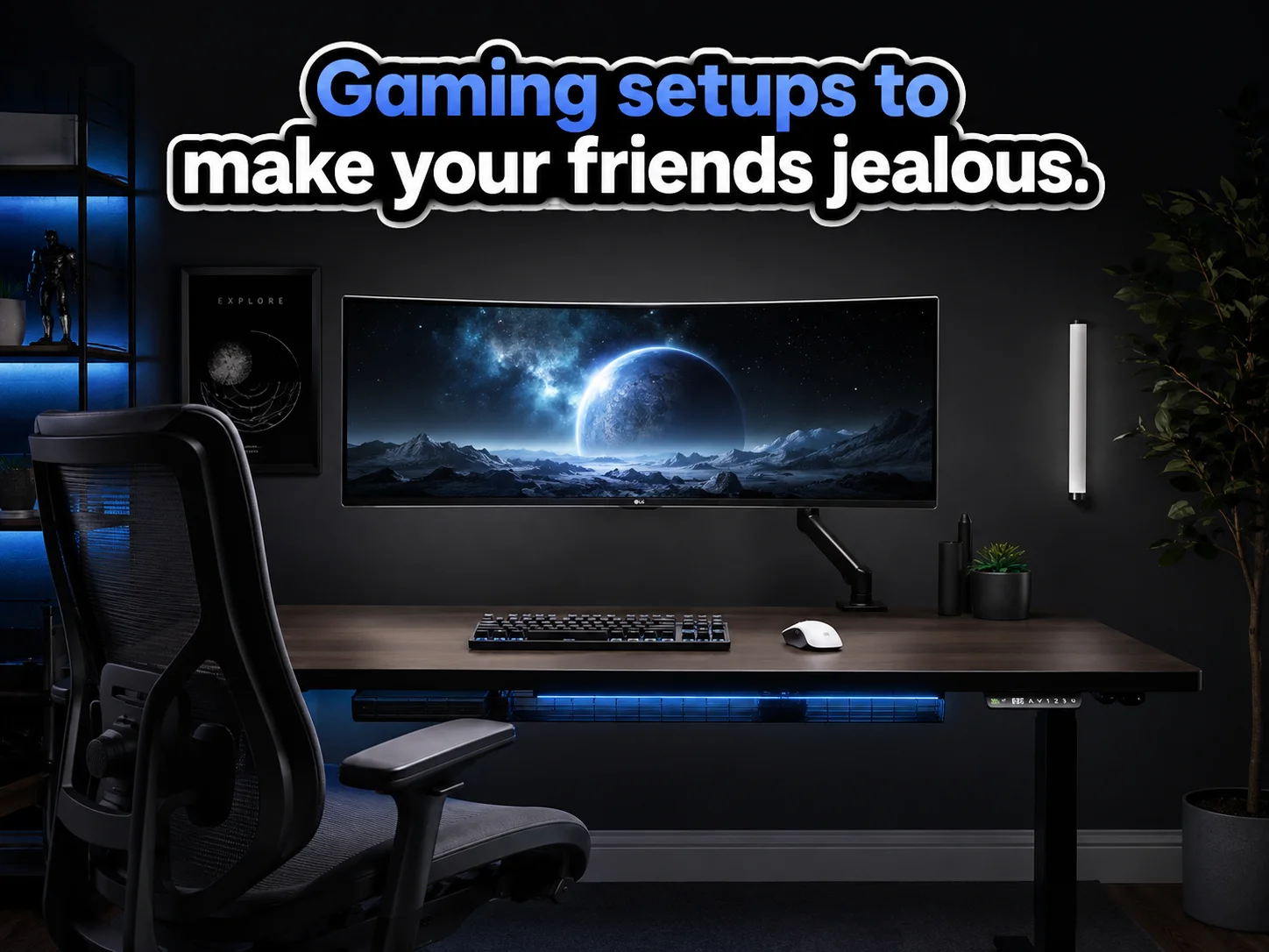 Gaming setups to make your friends jealous