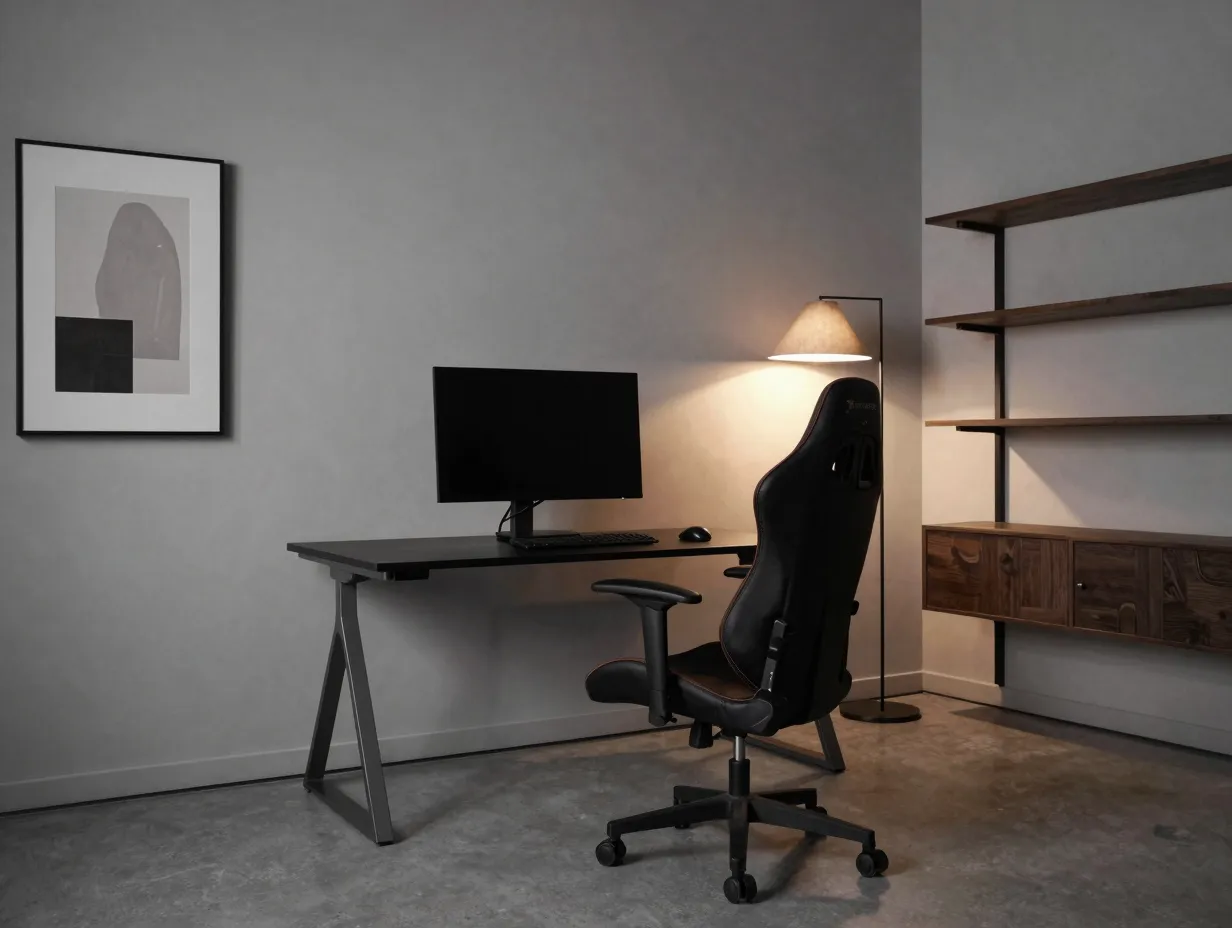 The minimalist oled and modular comfort room