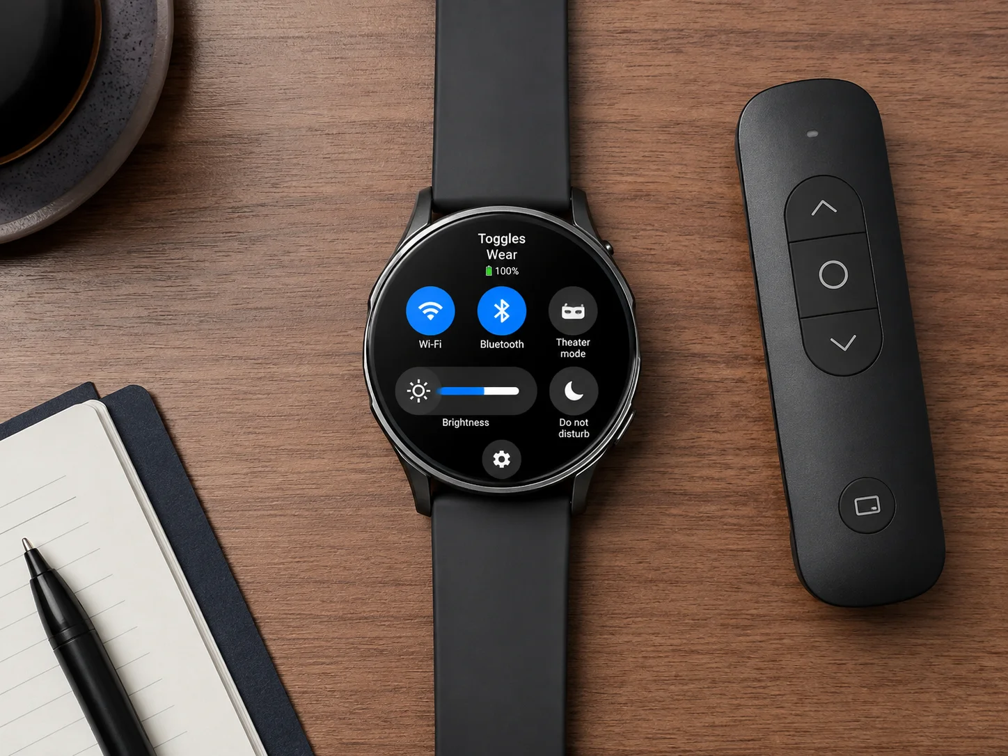 Toggles wear the system control app that changes how you use your watch