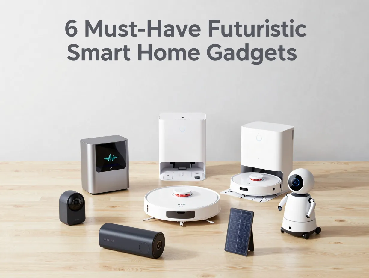 6 must have futuristic smart home gadgets