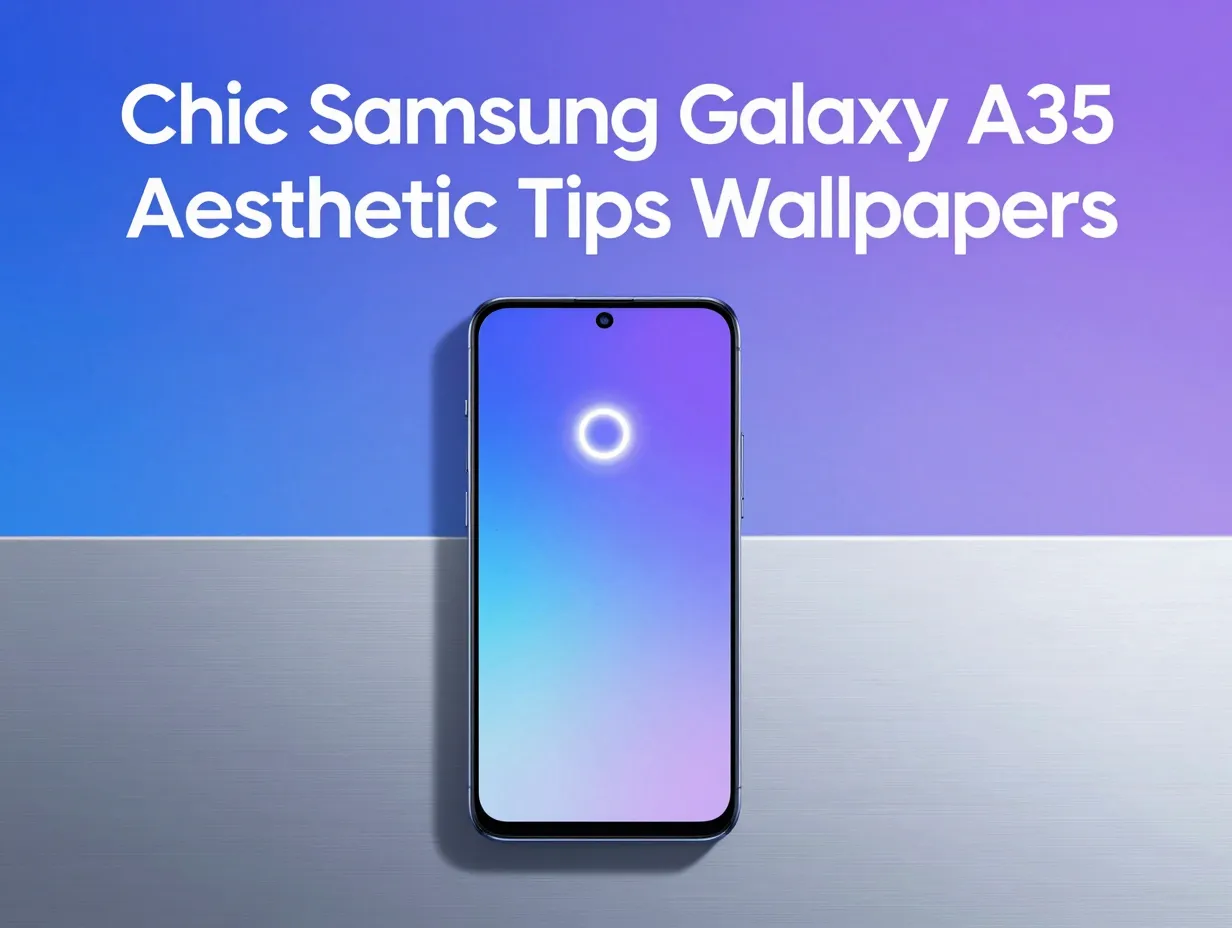 Chic samsung galaxy a35 aesthetic tips wallpapers