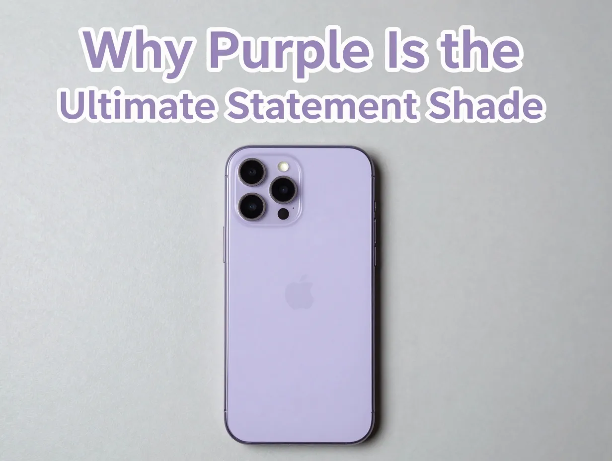 Why purple is the ultimate statement shade