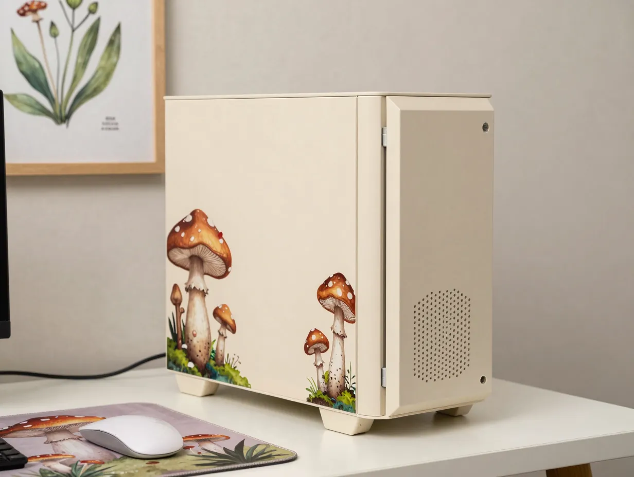 The mushroom and moss pc build