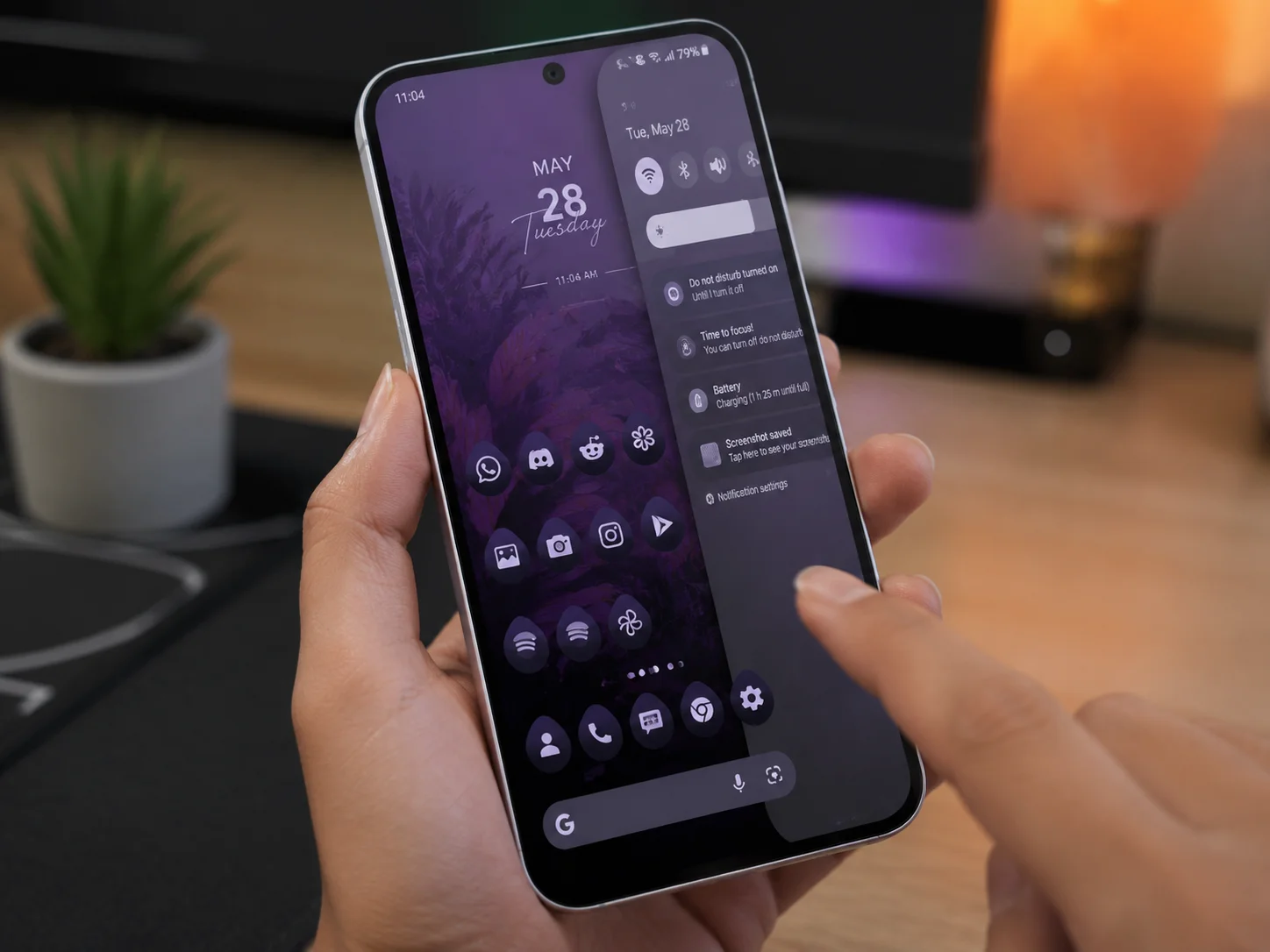 Leverage one uis theming tools for a cohesive homescreen