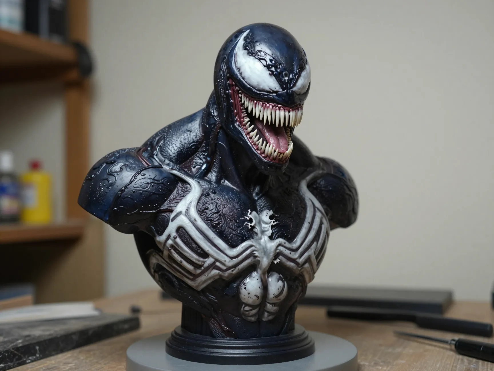 Cosplay armor helmets and display busts