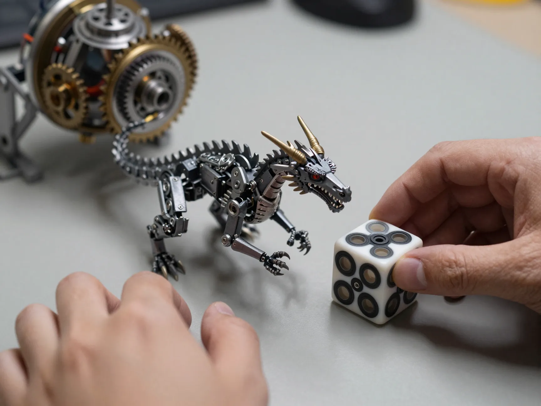 Build kinetic desk toys and mechanical puzzles that teach engineering