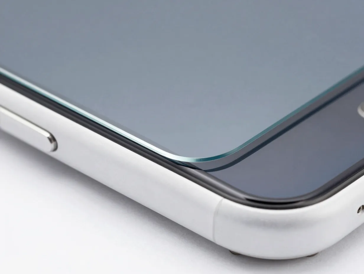 Screen protectors that complement a white frame