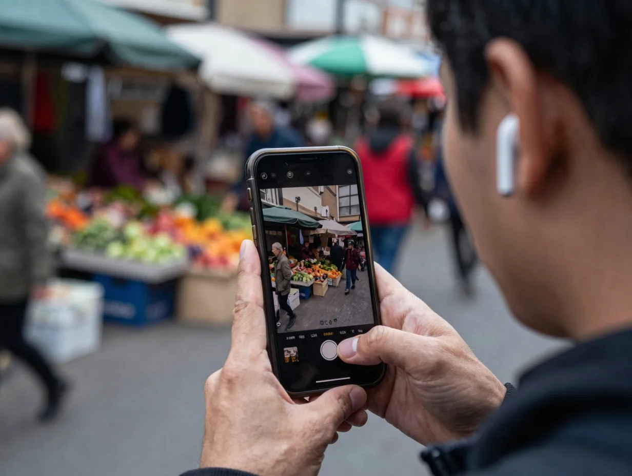 4 capture candid and street photography with discreet earphone controls