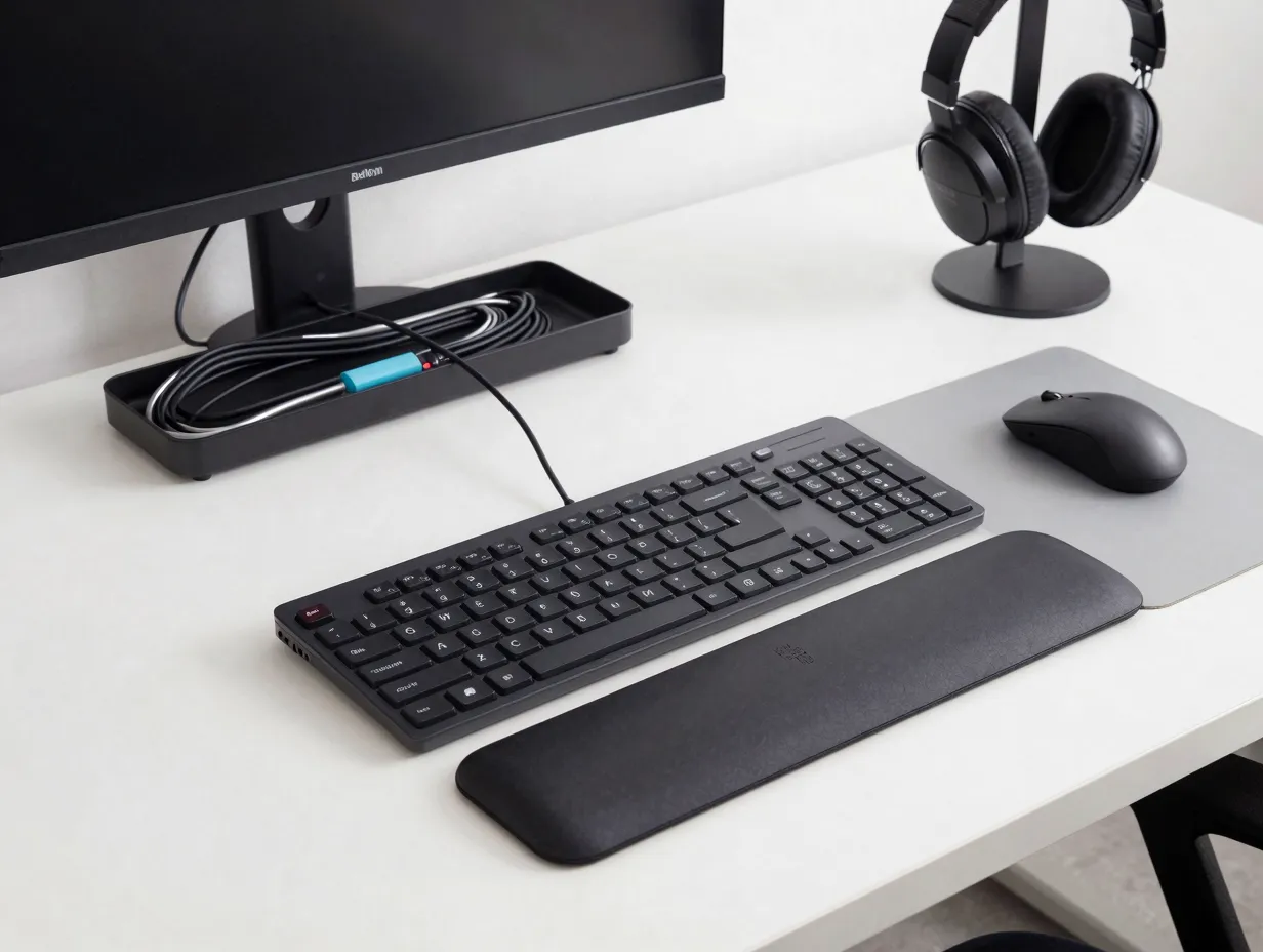 Cable management and comfort accessories