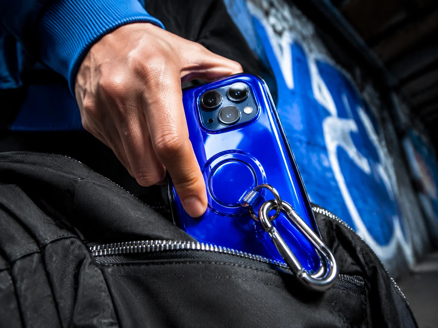 Electric cobalt and dopamine blue bold energy for high vibe days