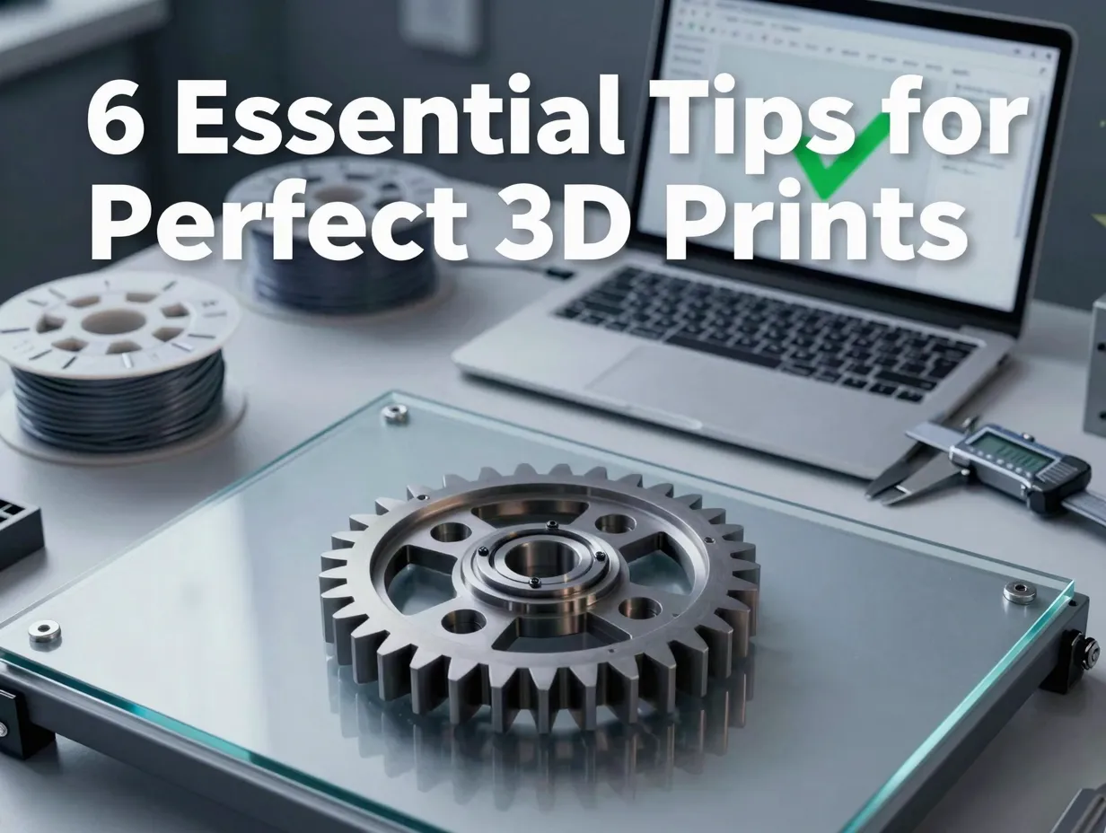 6 essential tips for perfect 3d prints