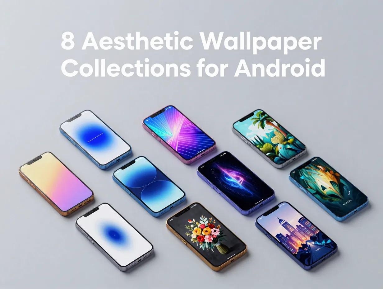 8 aesthetic wallpaper collections for android