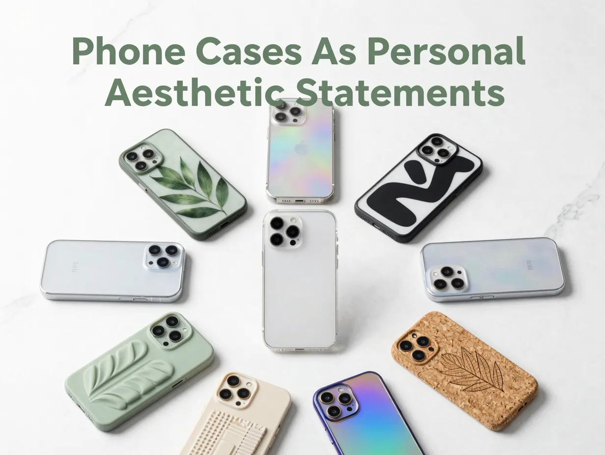 Phone cases as personal aesthetic statements