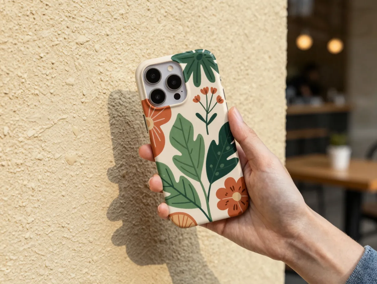 2 bold graphic and artistic print cases