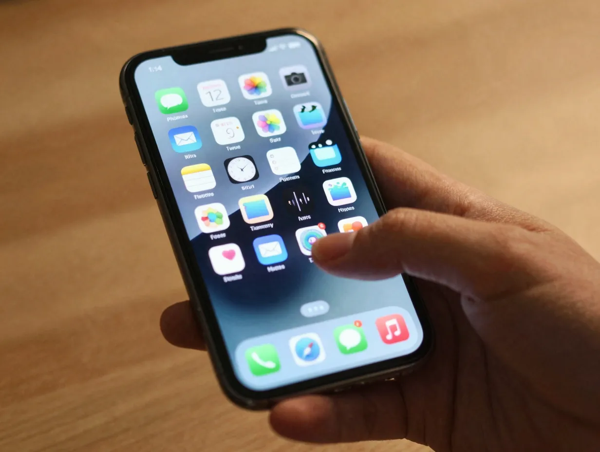 Place high frequency apps in the thumb sweet spot