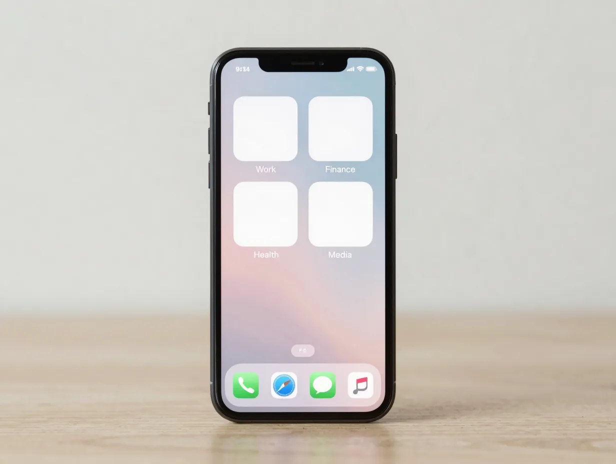 Build function based folders and keep their number small