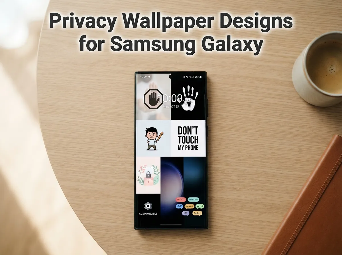 Privacy wallpaper designs for samsung galaxy