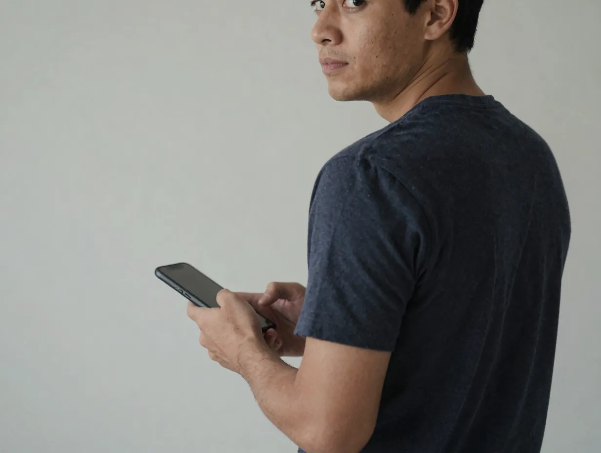 The over the shoulder glance