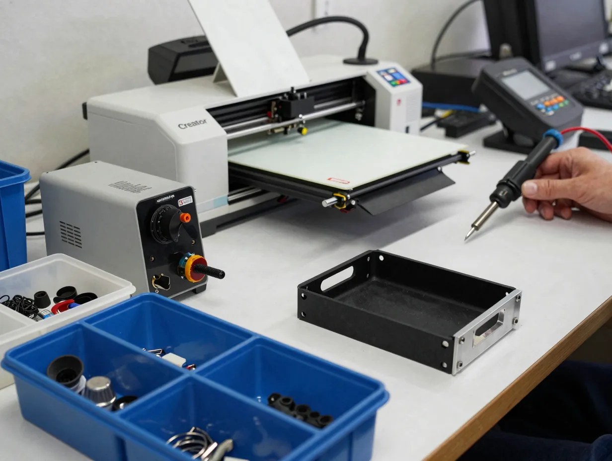 Multi material workshop organization and field gear