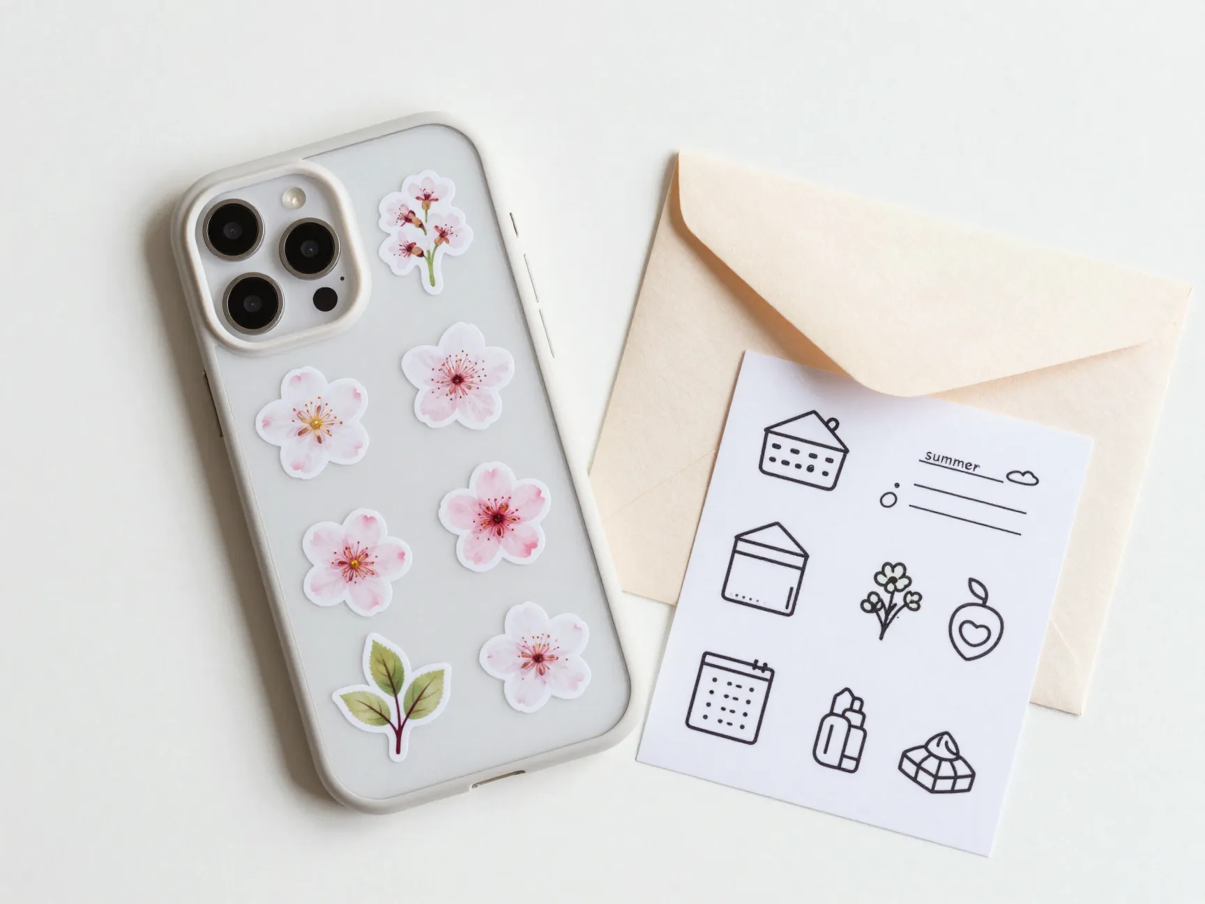 7 seasonal rotating sticker sets