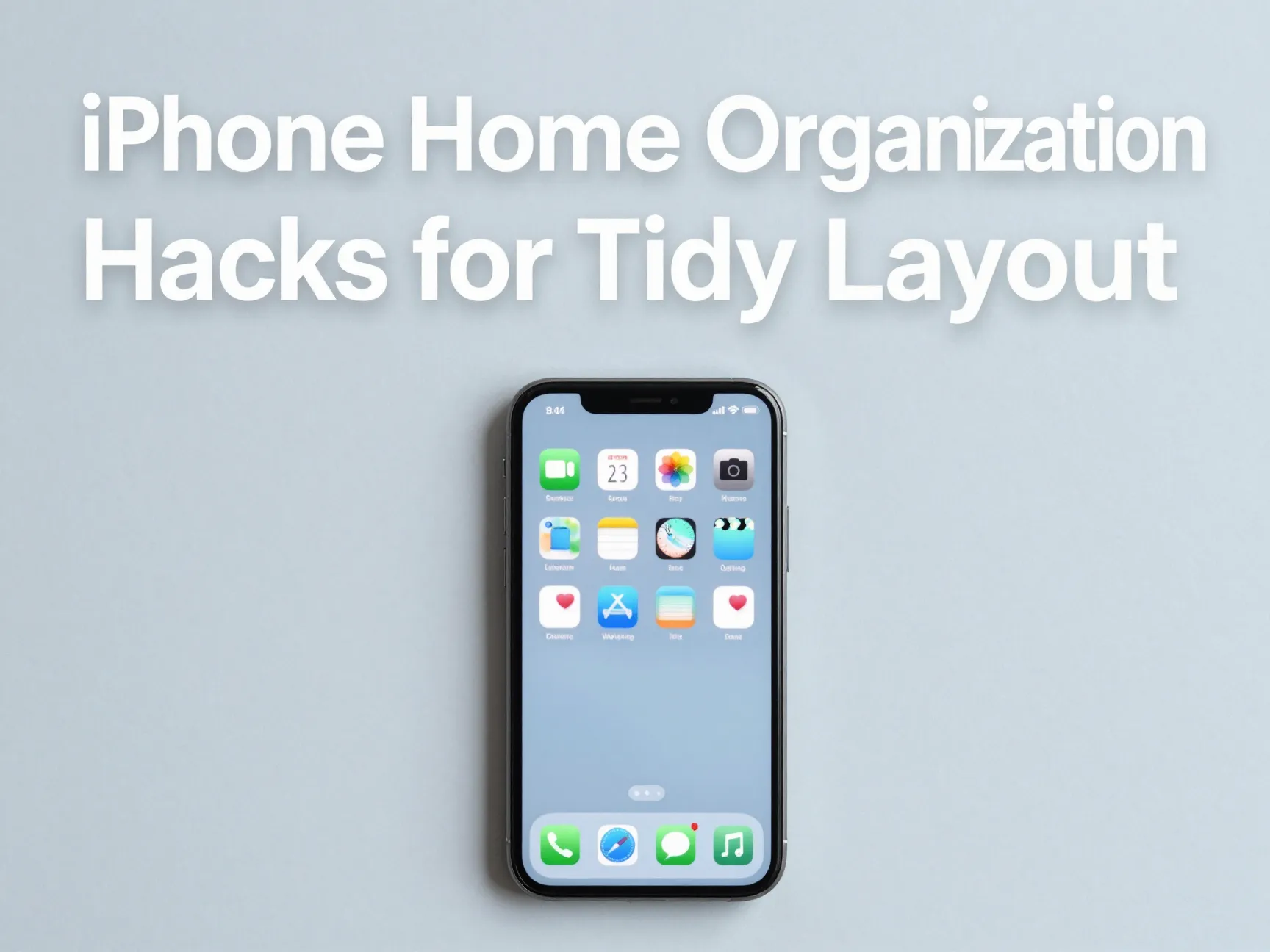 Iphone home screen organization hacks for tidy layout