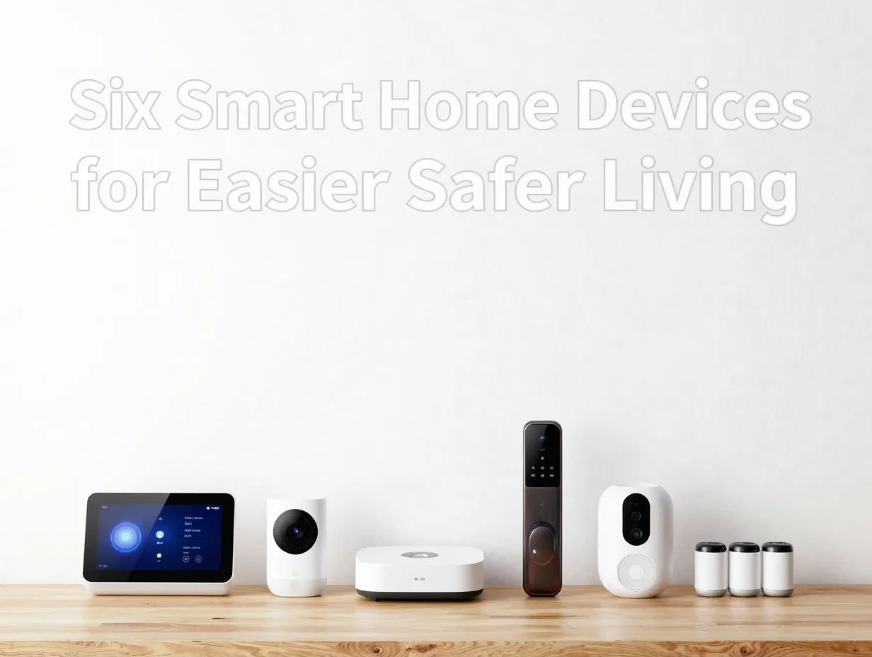 Six smart home devices for easier safer living
