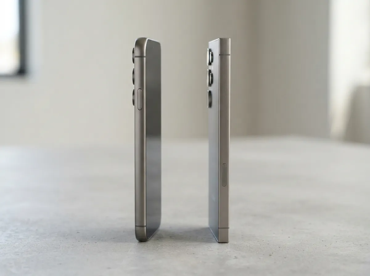 Rounded corners and a narrower body frame