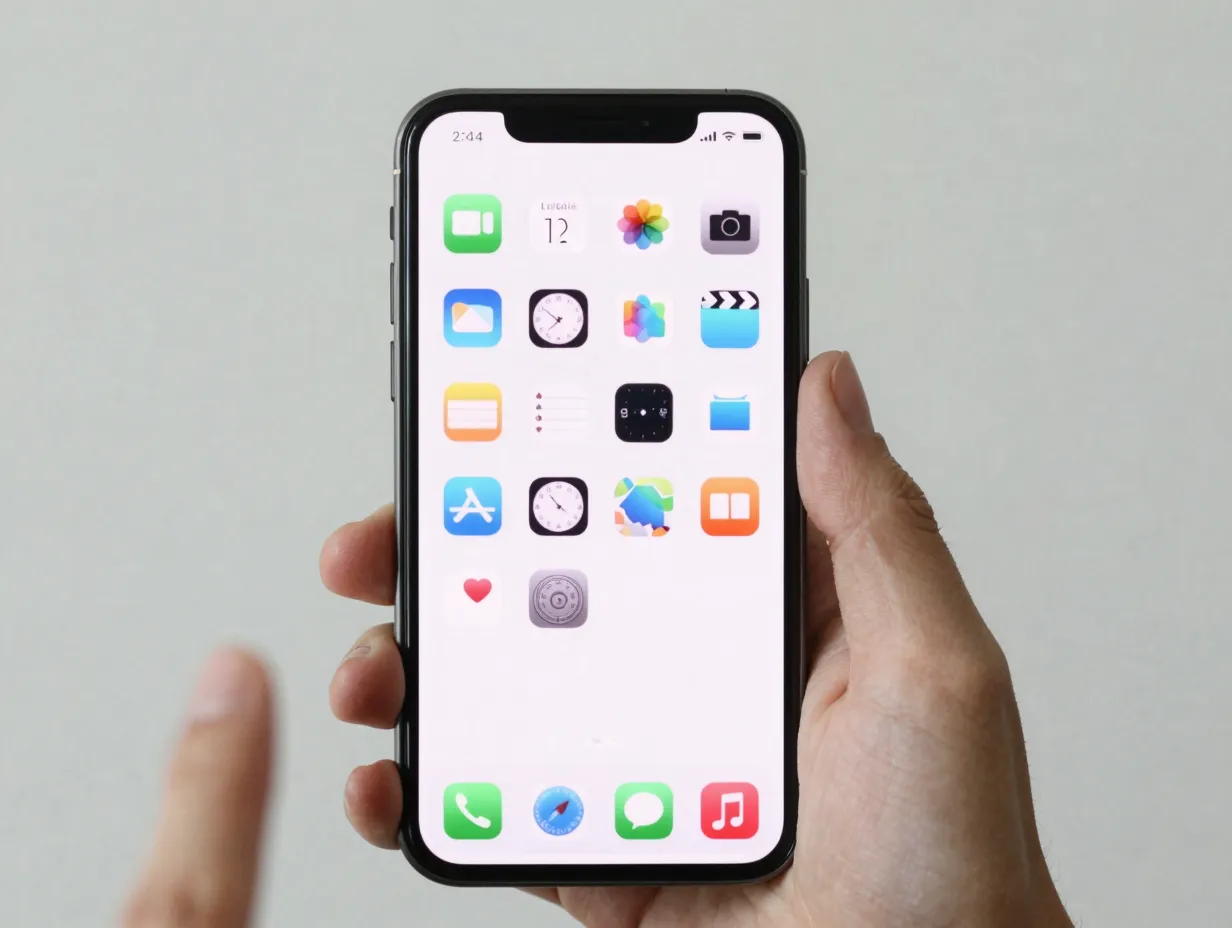 Commit to a one page or near one page home screen