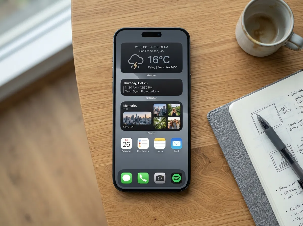 The widget centric dashboard layout