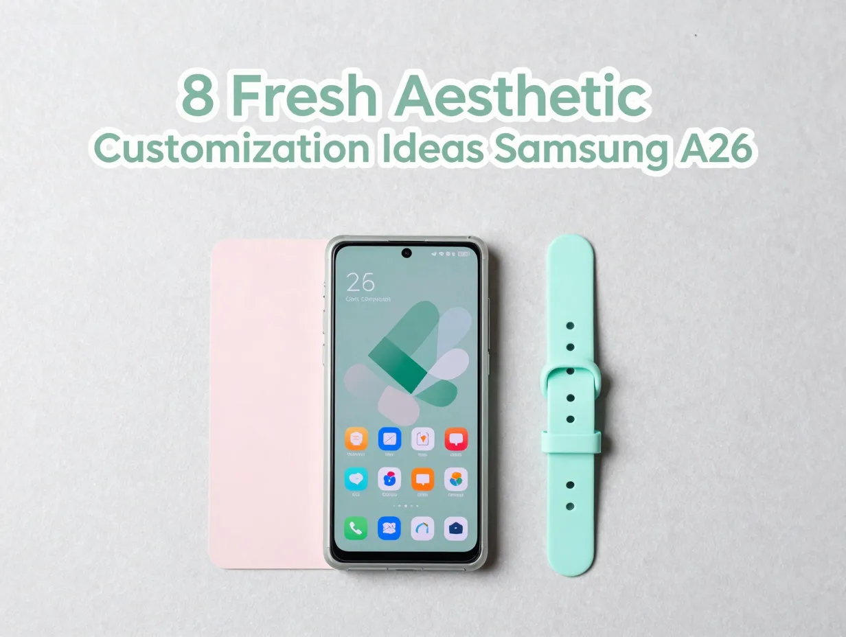 8 fresh aesthetic customization ideas samsung a26